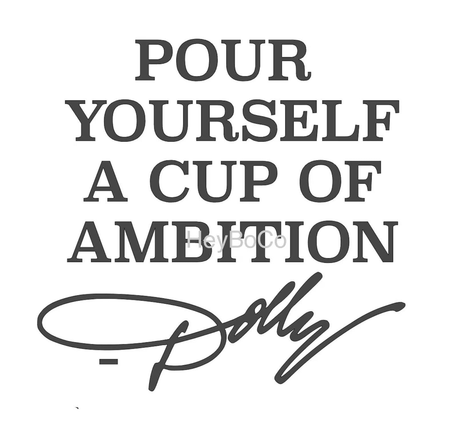 Cup of Ambition Silicone Freshie Mold