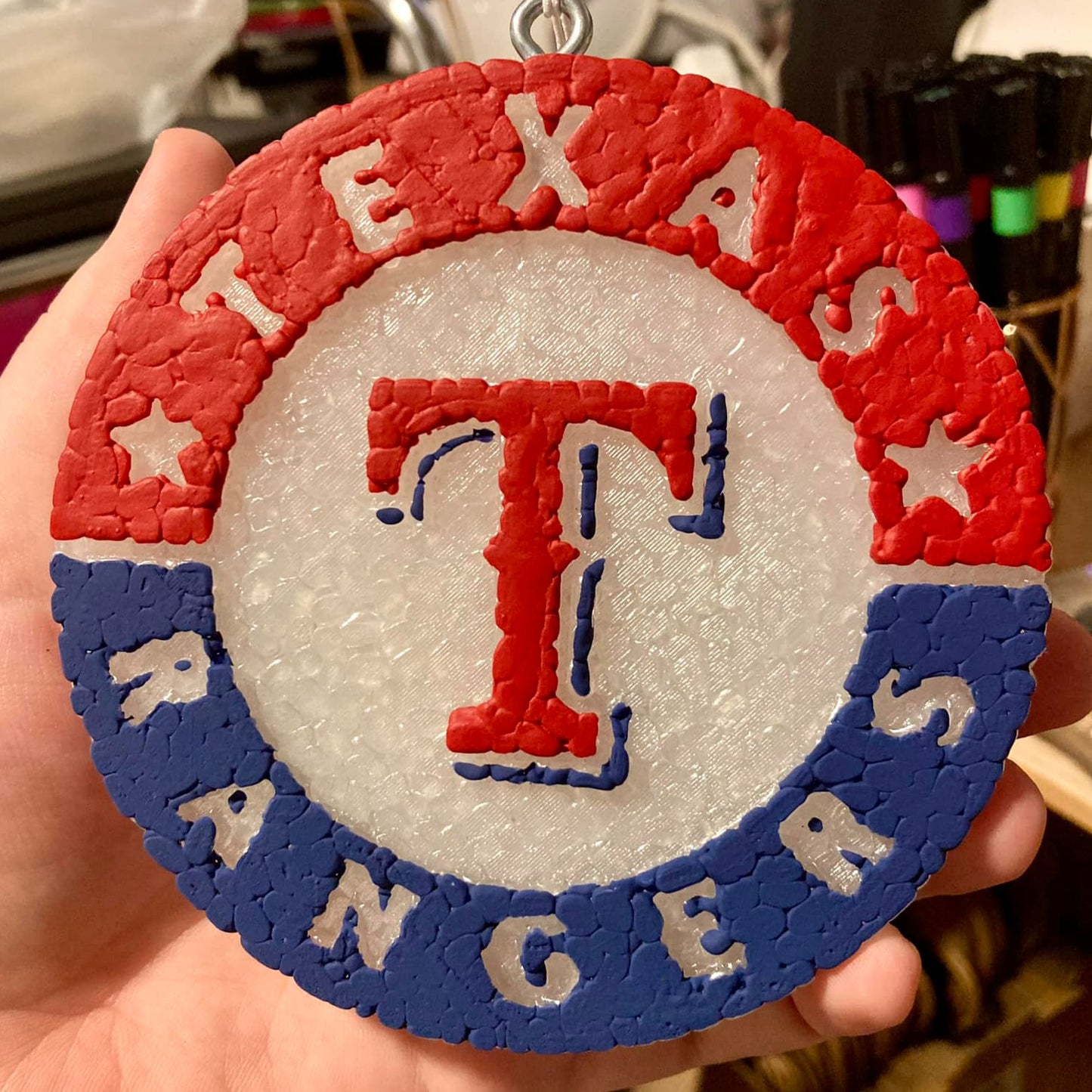 Texas Rangers Silicone Freshie Mold