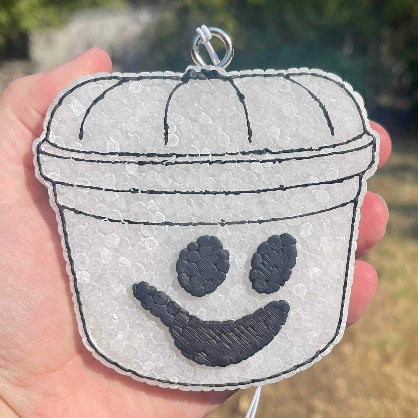 Ghost Bucket Silicone Freshie Mold