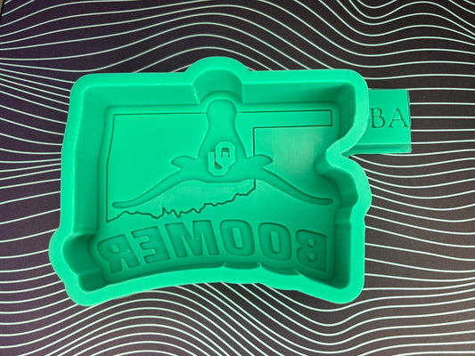 OU Boomer Silicone Freshie Mold