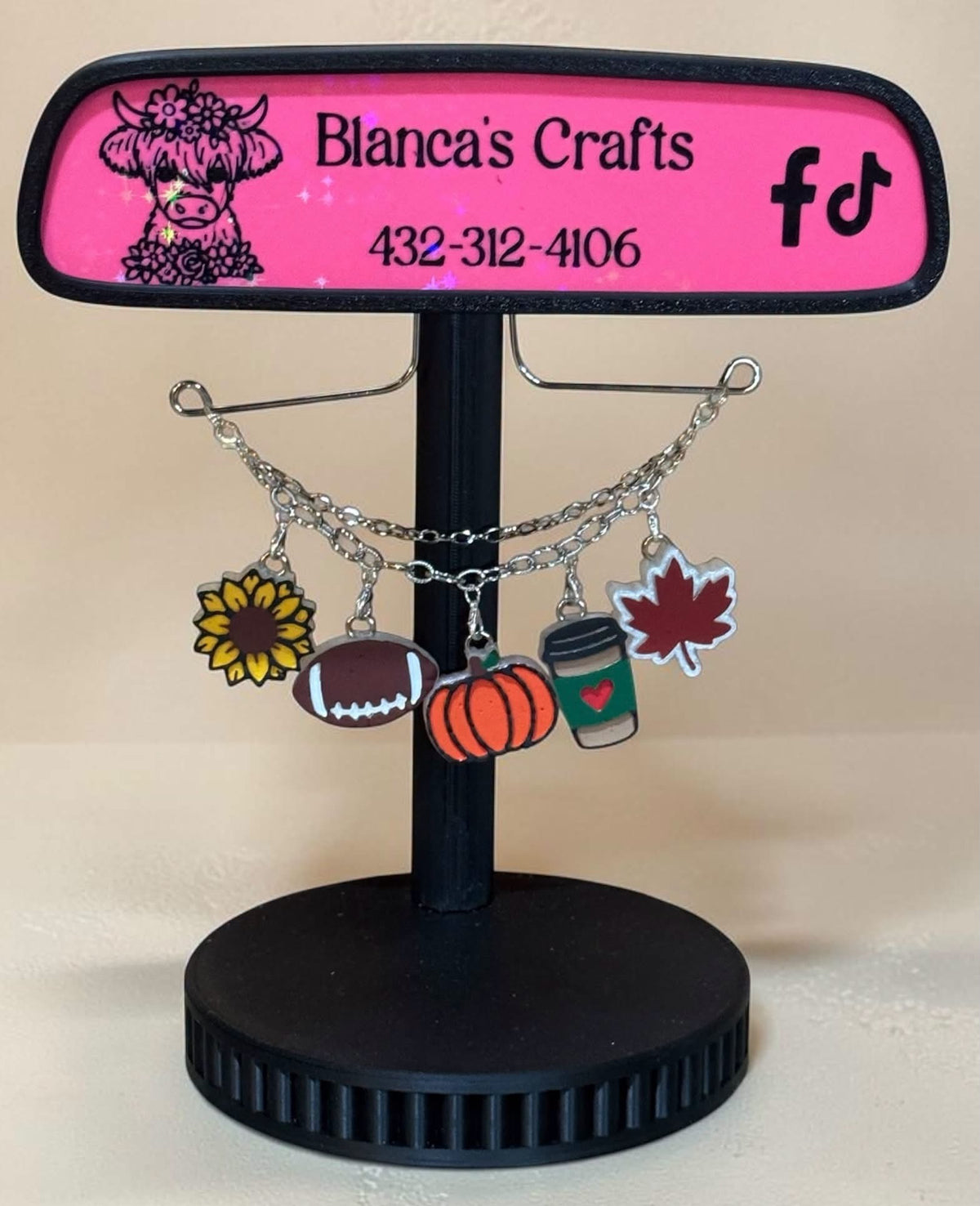 Fall Theme Silicone Freshie Charm Mold