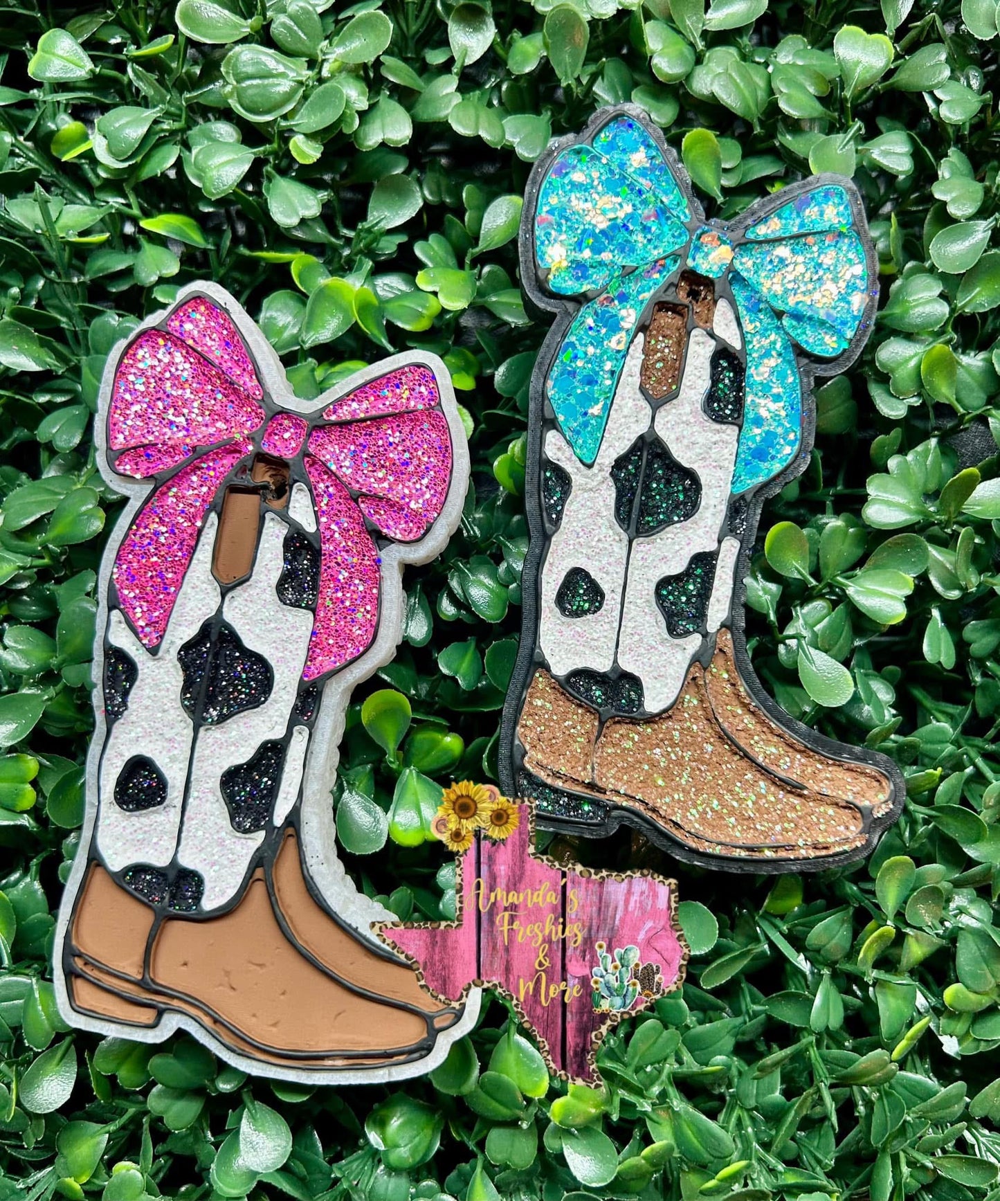 Boots with Bow Freshie Mold