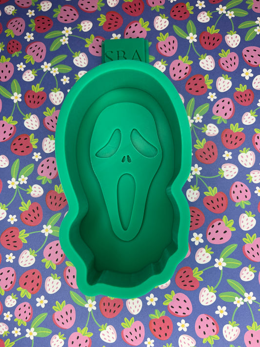 Ghost Face Silicone Freshie Mold
