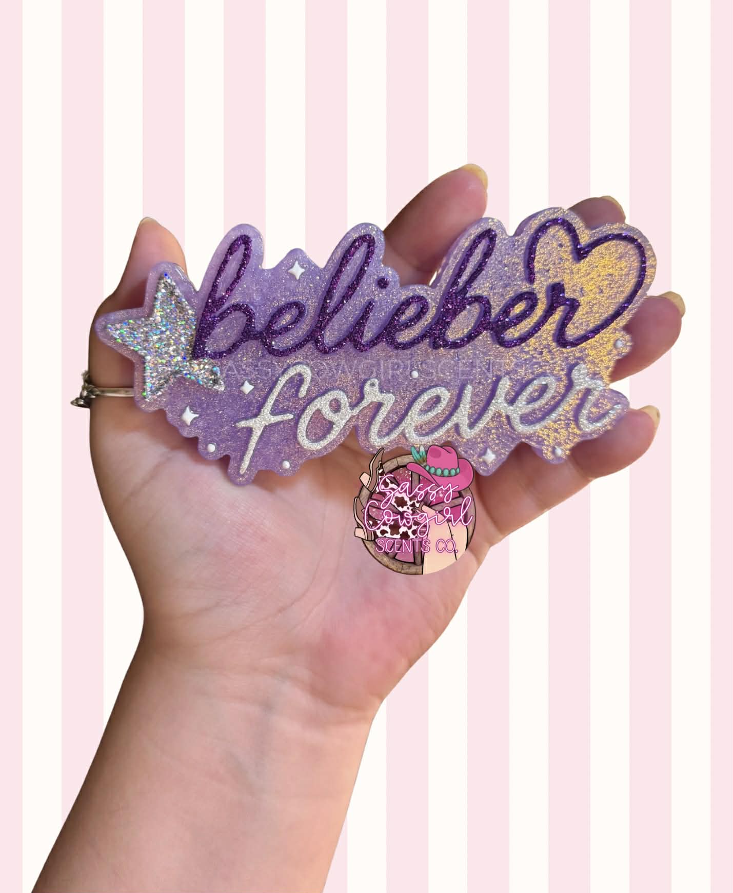 Belieber Forever Silicone Freshie Mold