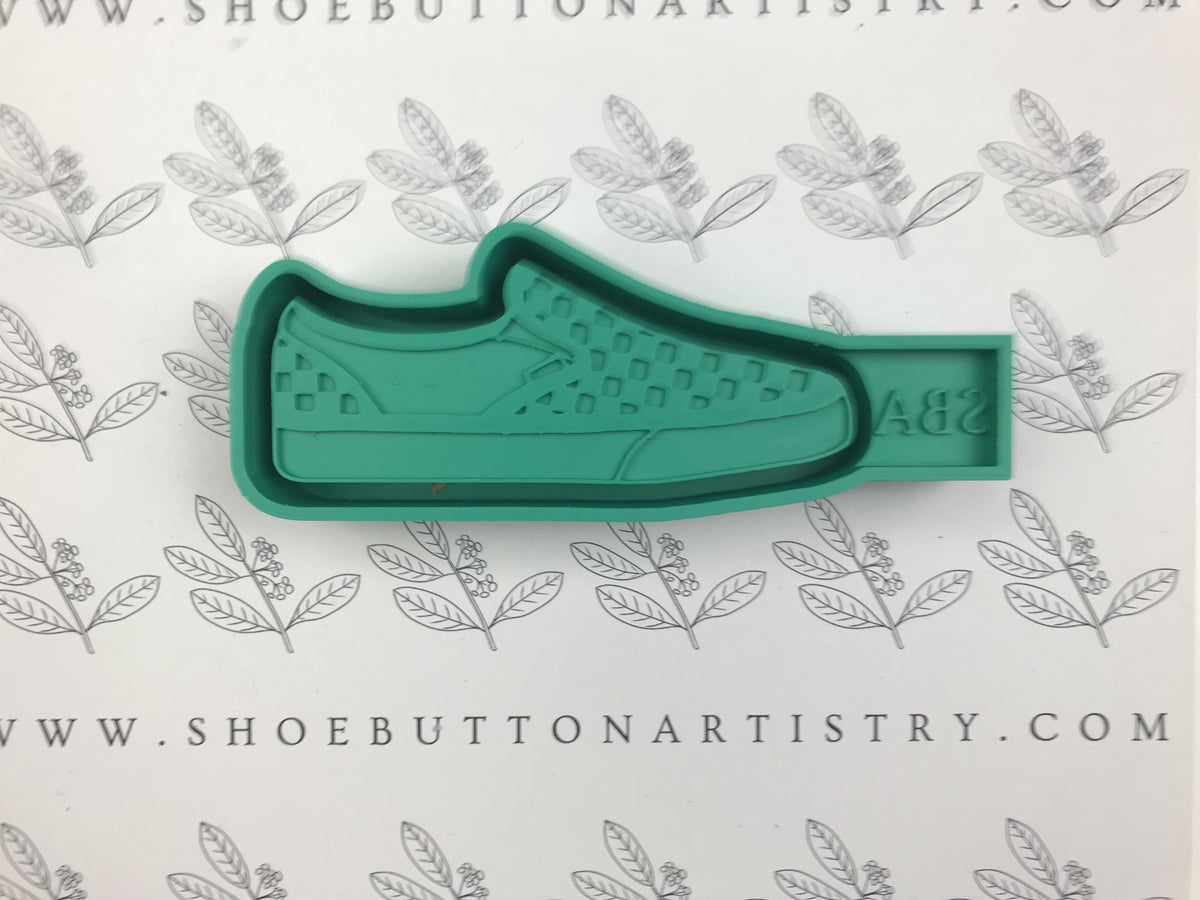 Checkered Vans Shoe 3D-Printed Freshie Housing
