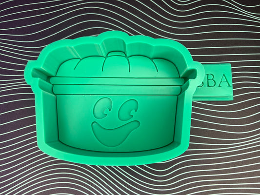 Ghost Bucket Silicone Freshie Mold
