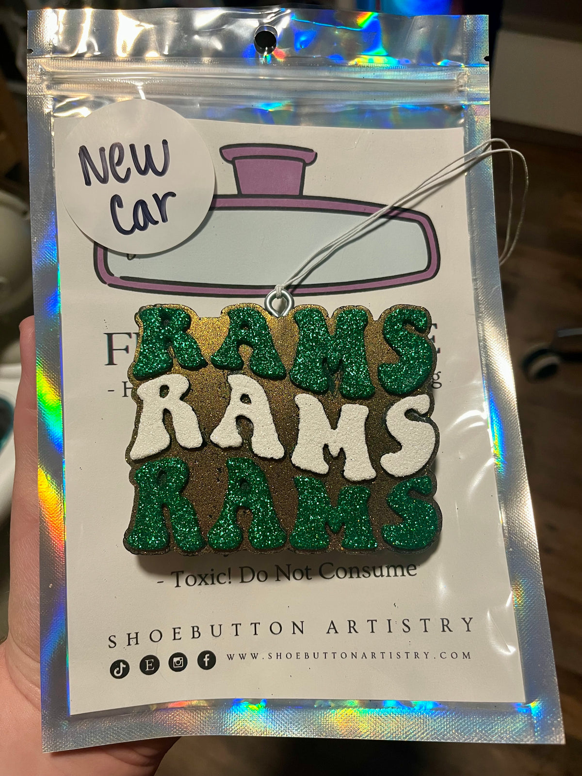 Rams Rams Rams Silicone Freshie Mold
