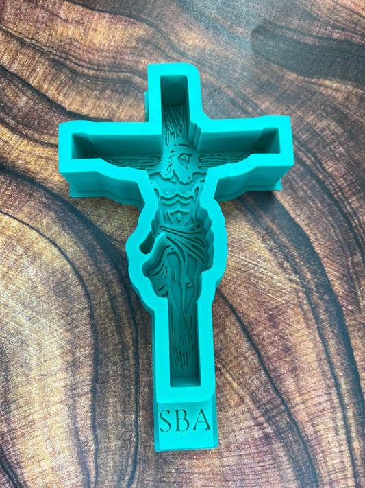 Crucifix Freshie Mold