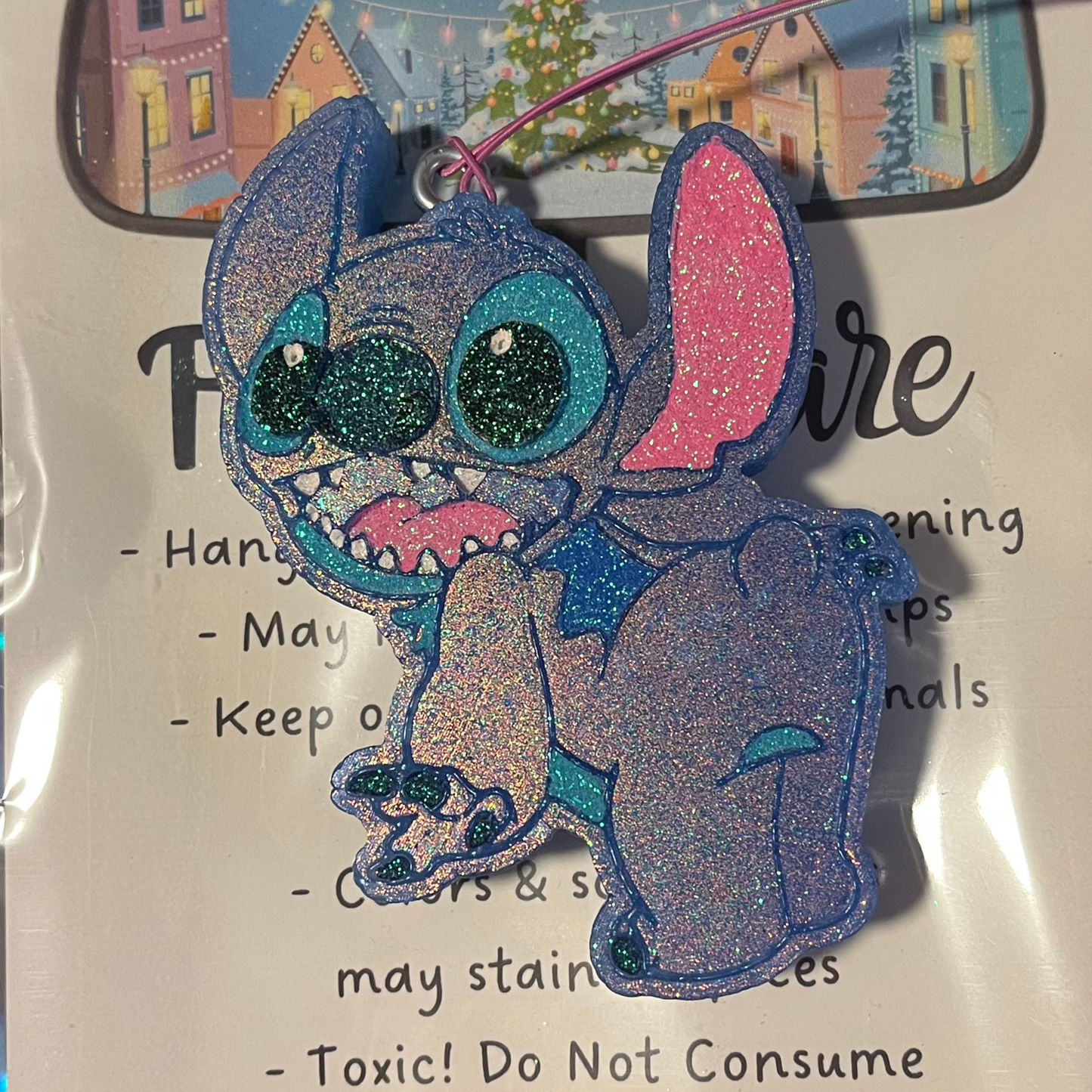 Blue Alien Butt Freshie Mold