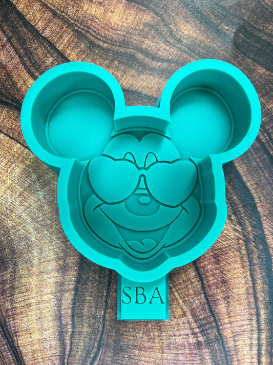 Boy Mouse Valentine Freshie Mold