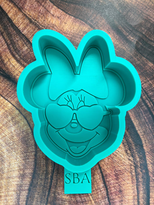 Girl Mouse Valentine Freshie Mold
