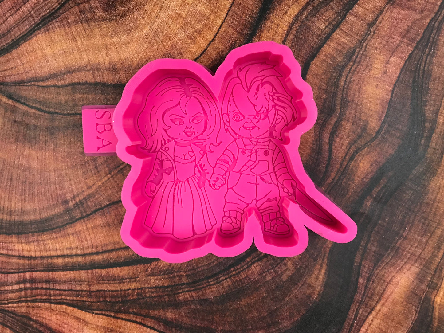 Chucky and Tiffany Freshie Mold