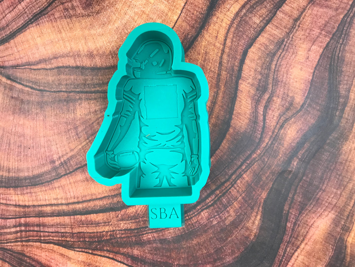 Football Player Cardstock Freshie Mold