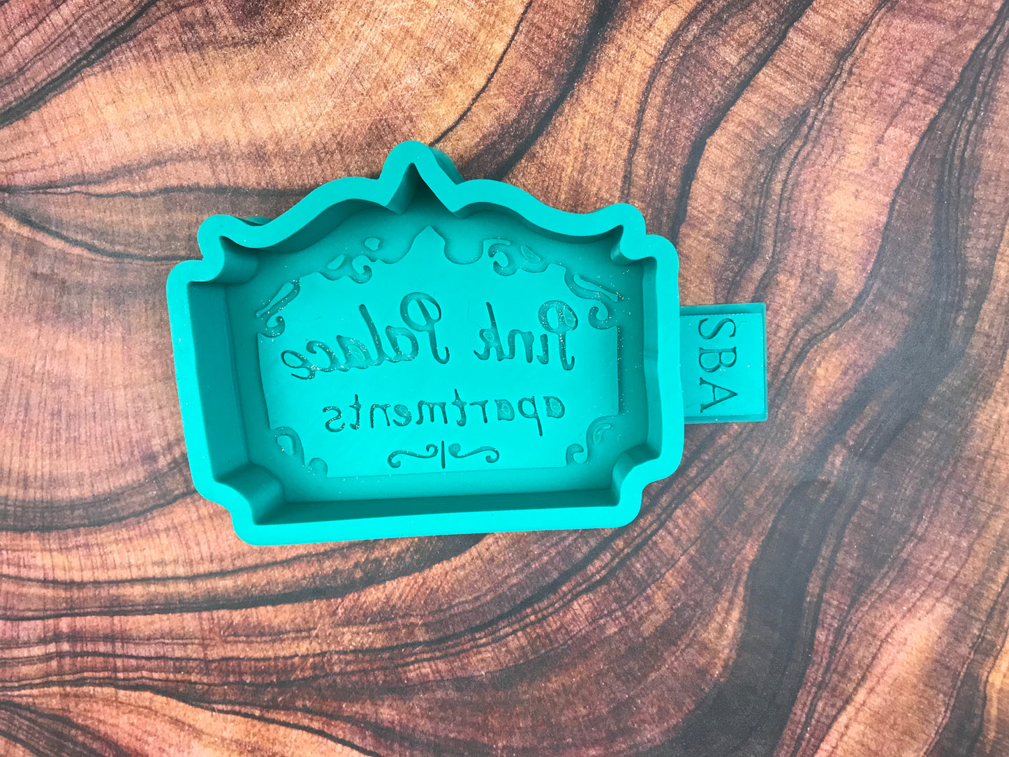 Pink Palace Apartments (Button-Eyed Girl) Freshie Mold