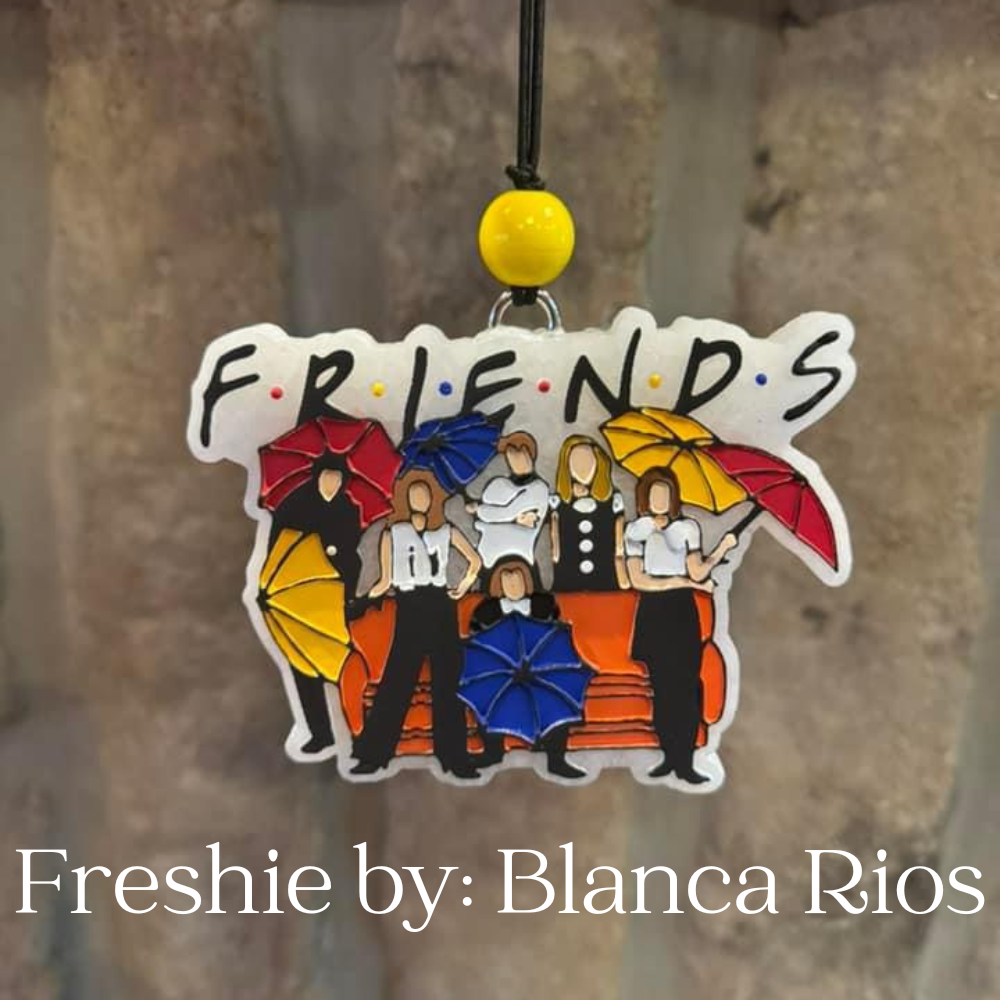 Friends Silicone Freshie Mold