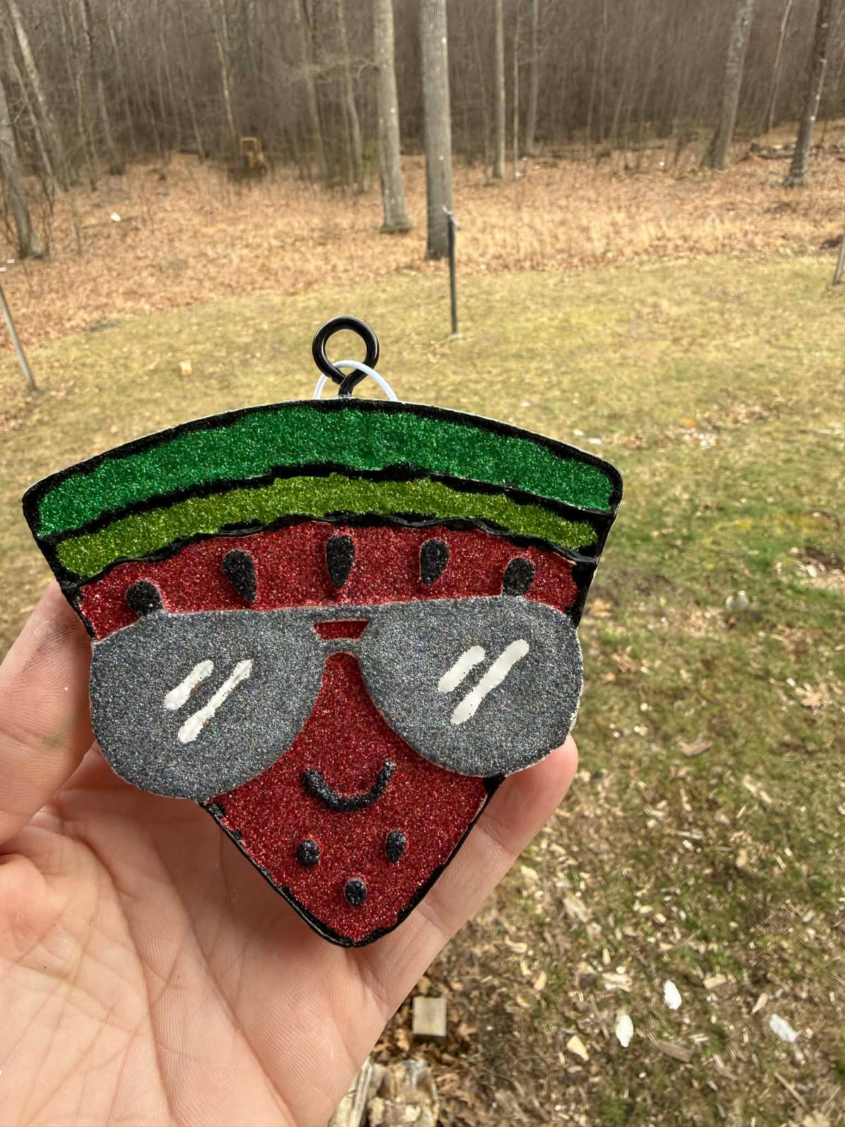 Cool Watermelon Slice Silicone Freshie Mold