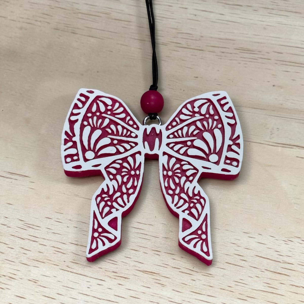 Talavera Bow Silicone Freshie Mold