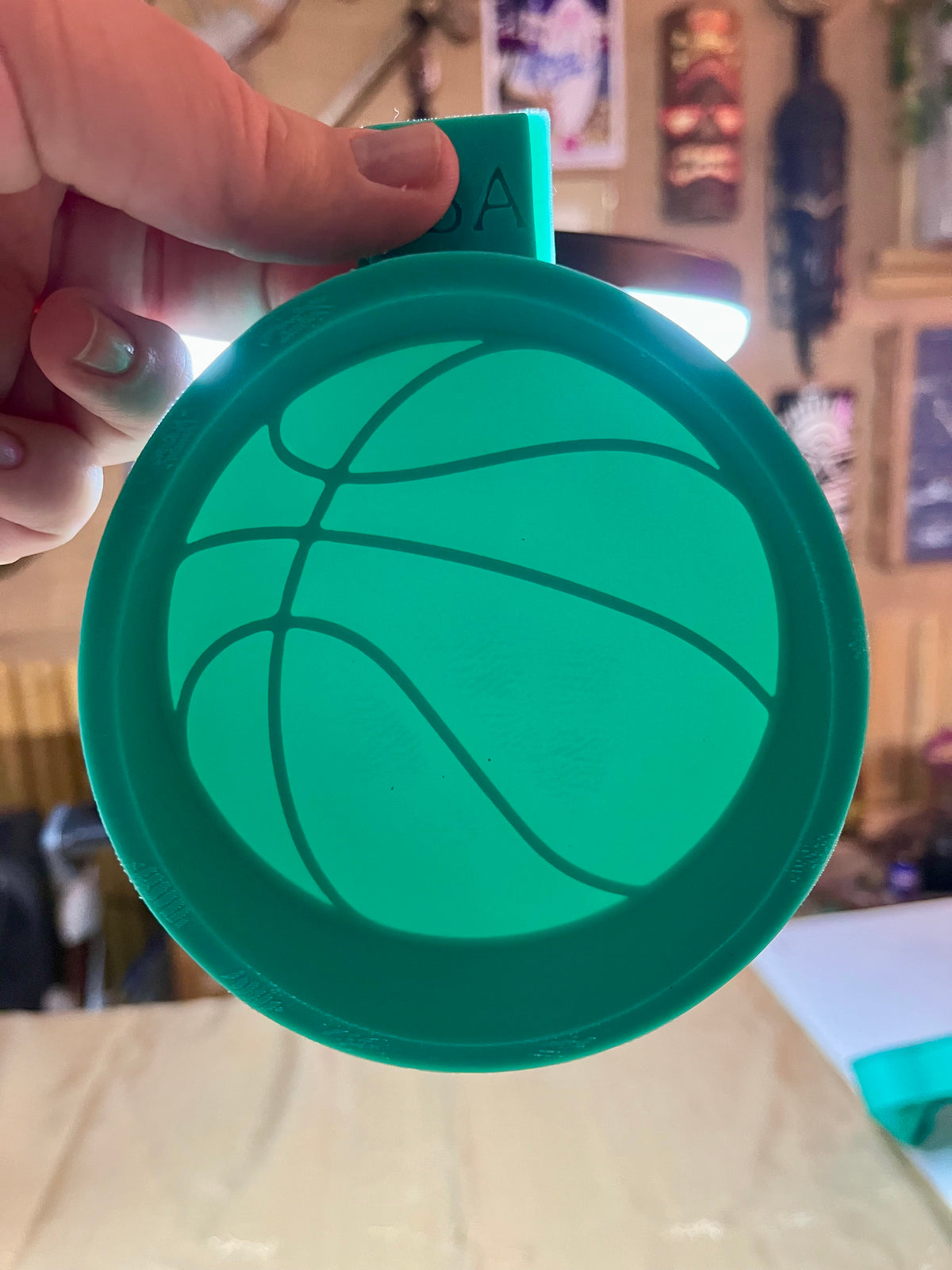 Basketball Silicone Freshie Mold