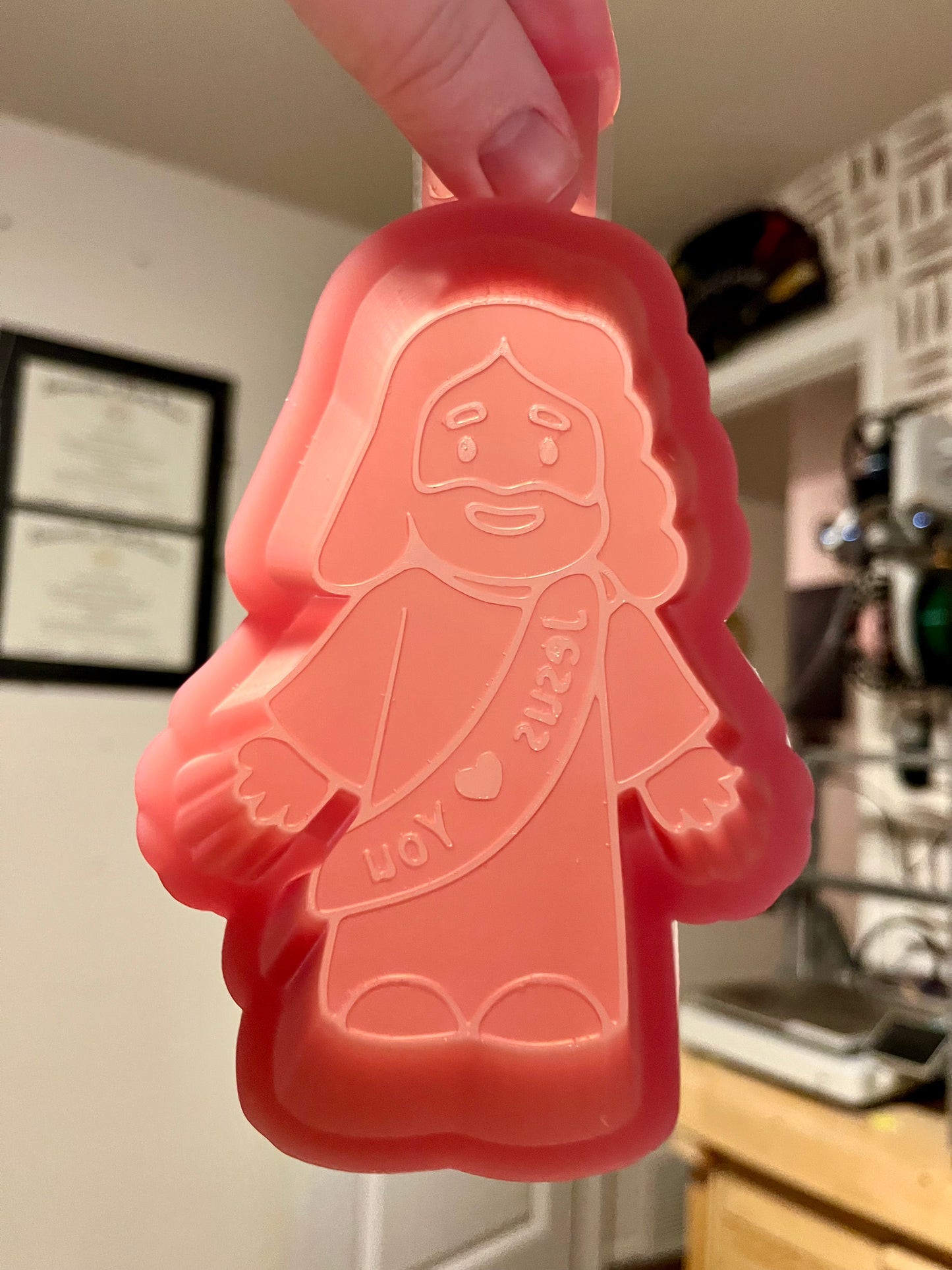 Jesus Loves You Silicone Freshie Mold