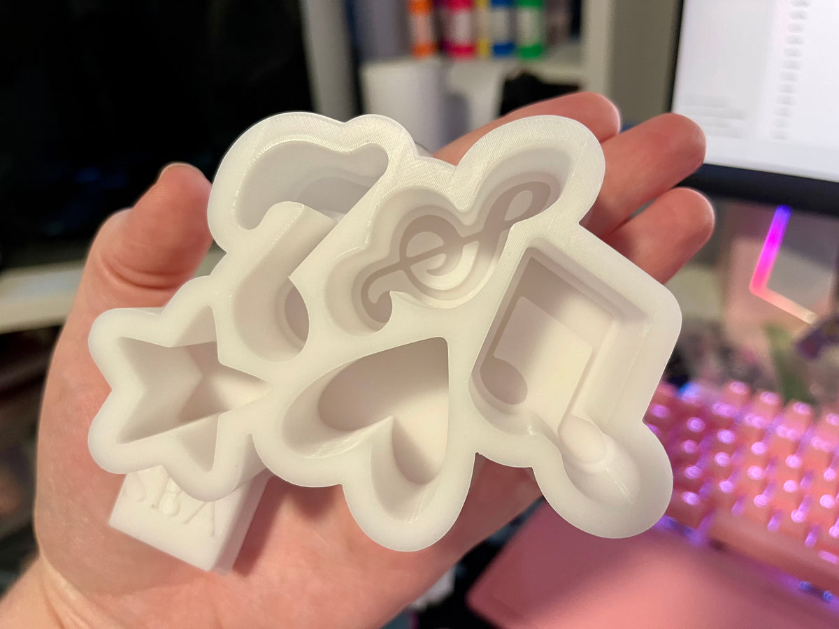 Band Theme Silicone Freshie Charm Mold