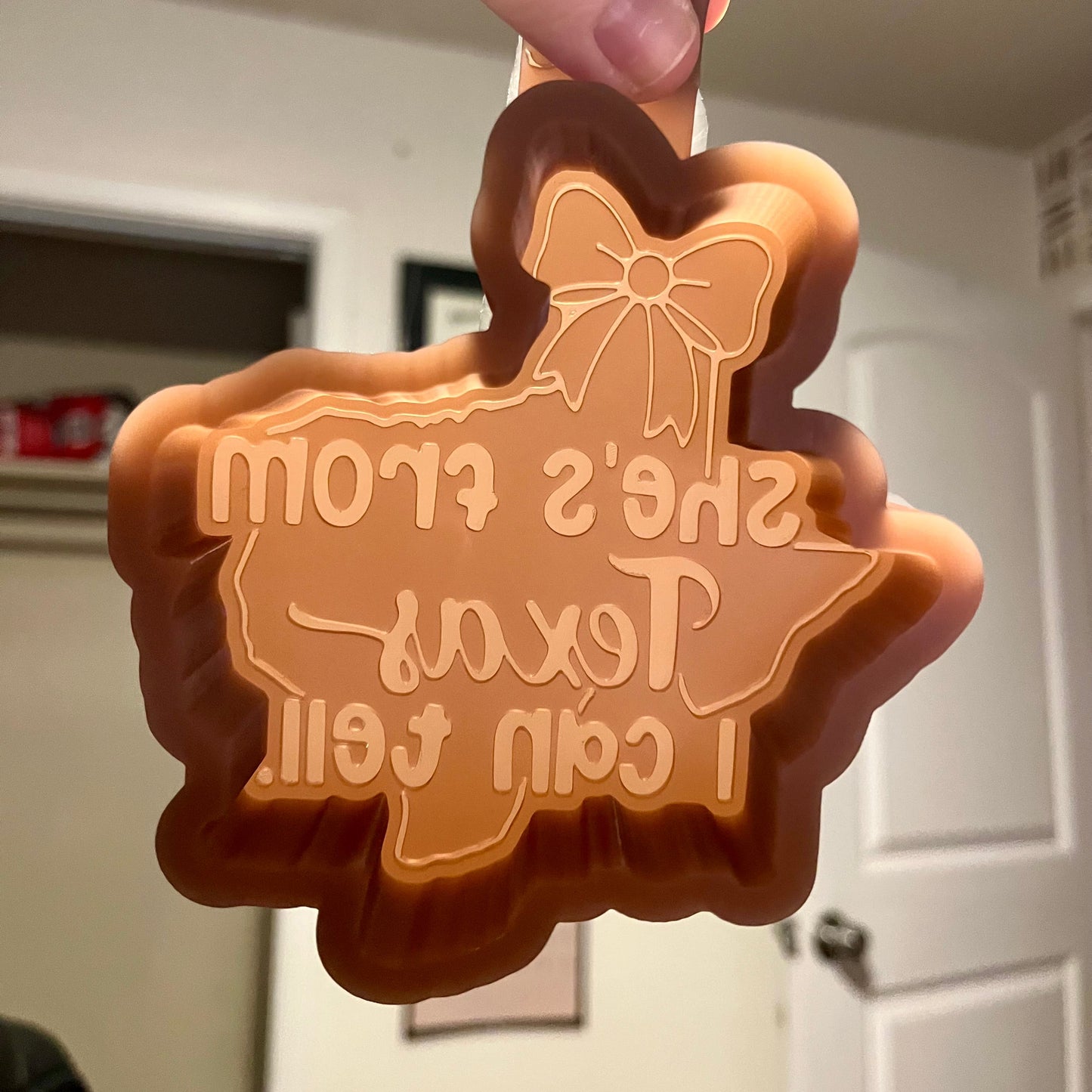 She’s From Texas I Can Tell Silicone Freshie Mold