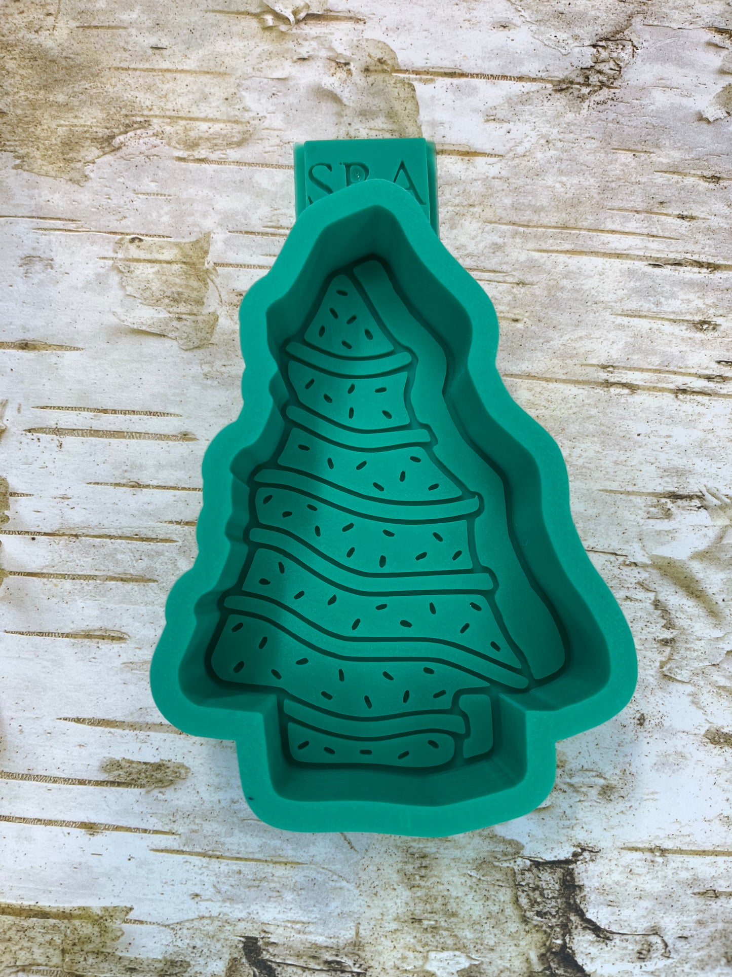 Christmas Tree Cake Silicone Freshie Mold