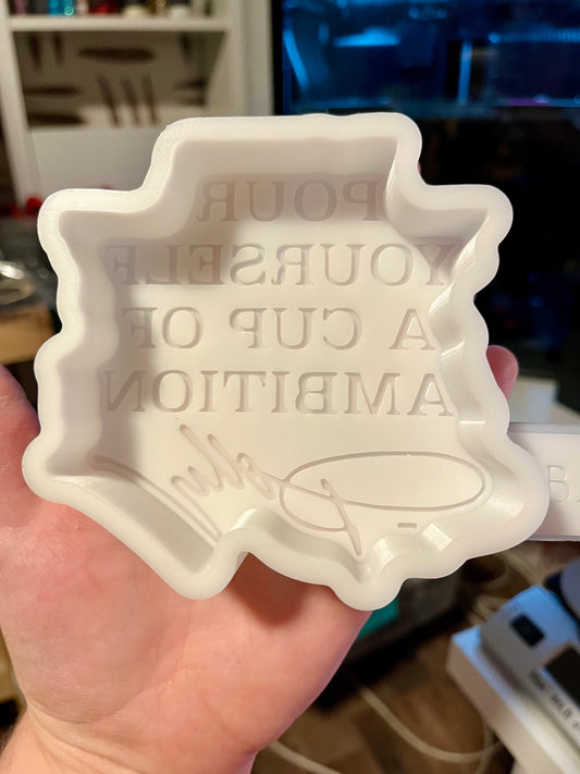 Cup of Ambition Silicone Freshie Mold