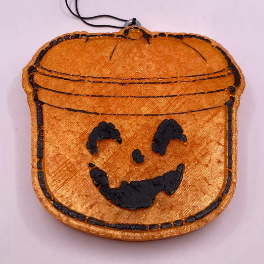 Pumpkin Bucket Car Freshie