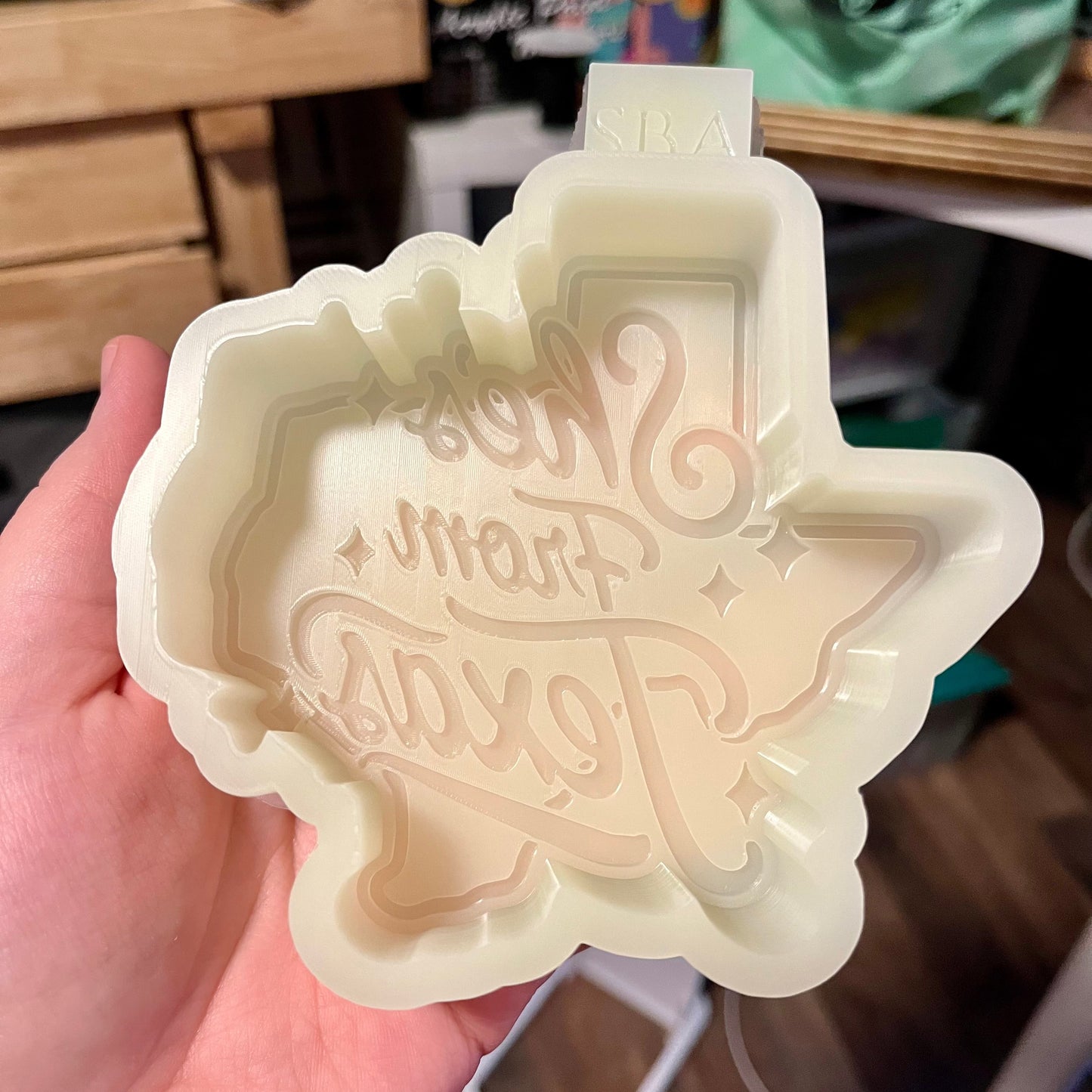 She’s From Texas Silicone Freshie Mold