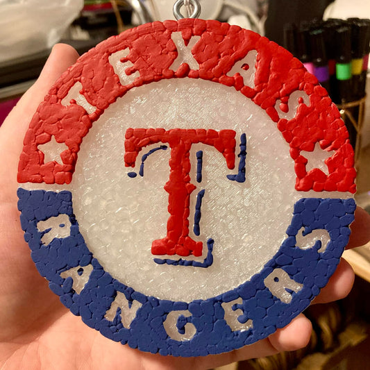 Texas Rangers Car Freshie