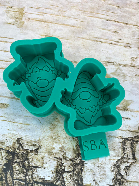 Valentine Gnome Silicone Vent Clips Freshie Mold