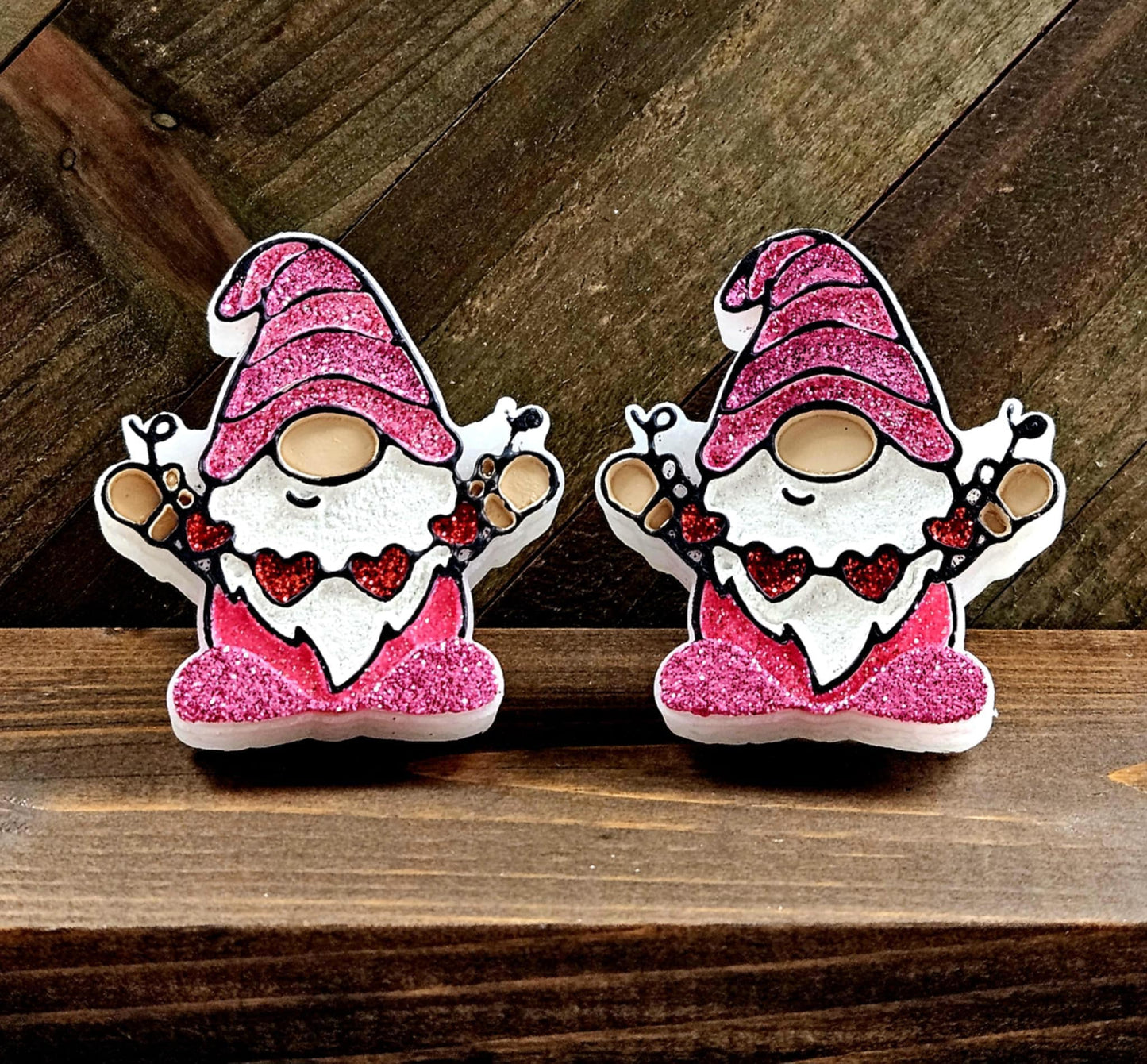 Valentine Gnome Silicone Vent Clips Freshie Mold