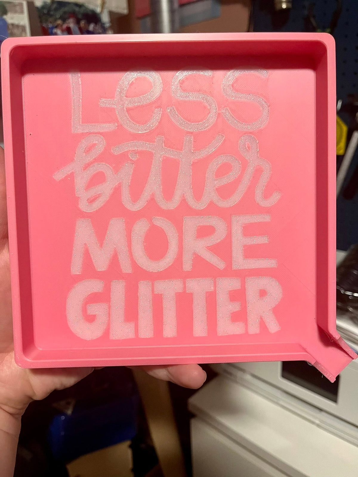 3D Printed Glitter Tray