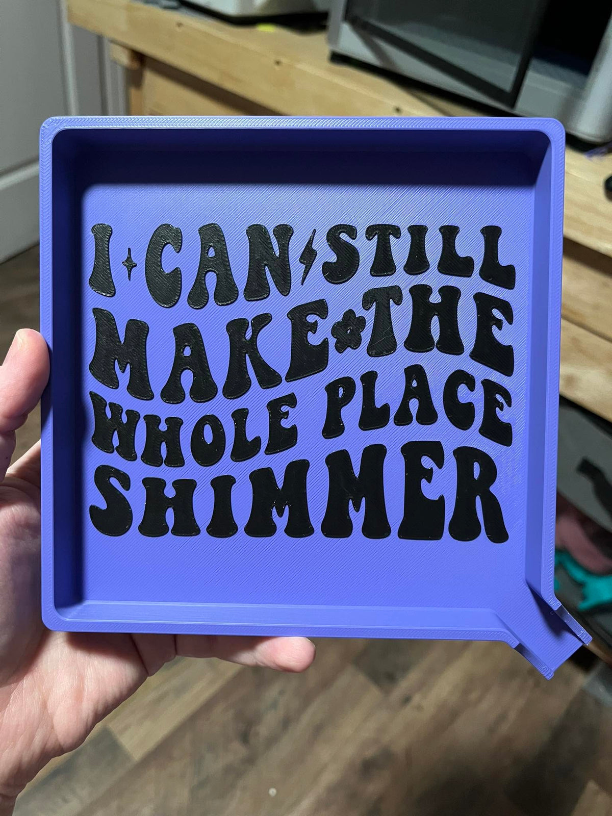 3D Printed Glitter Tray
