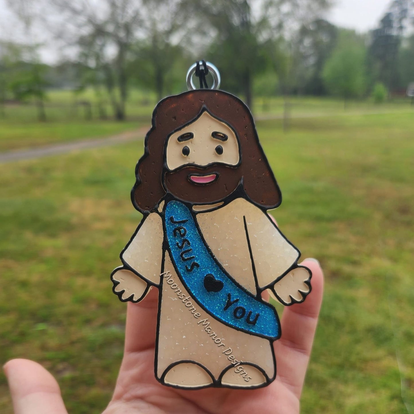 Jesus Loves You Silicone Freshie Mold