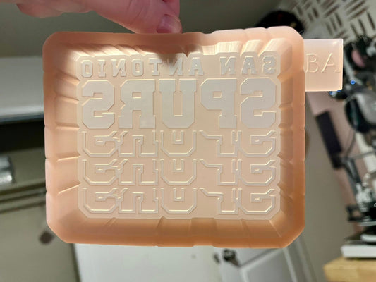 San Antonio Spurs Spurs Spurs Silicone Freshie Mold