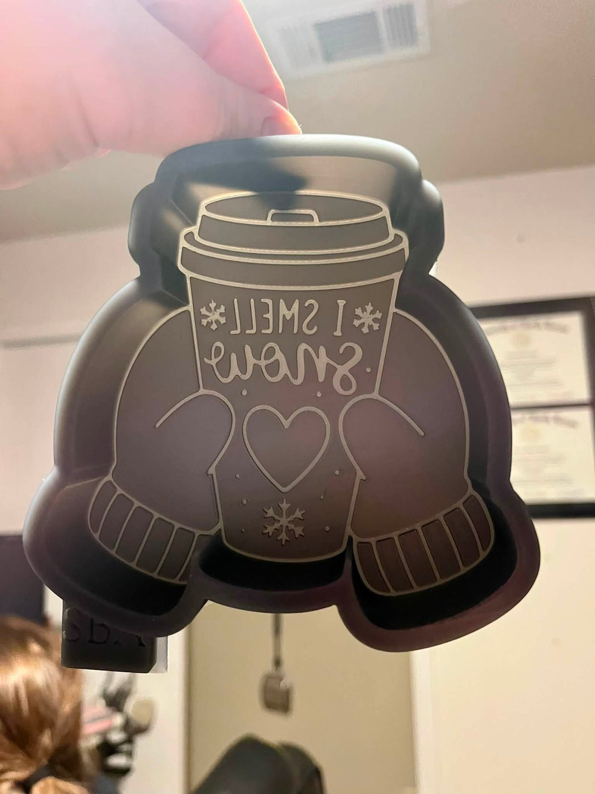 I Smell Snow Gilmore Girls Coffee Cup Silicone Freshie Mold
