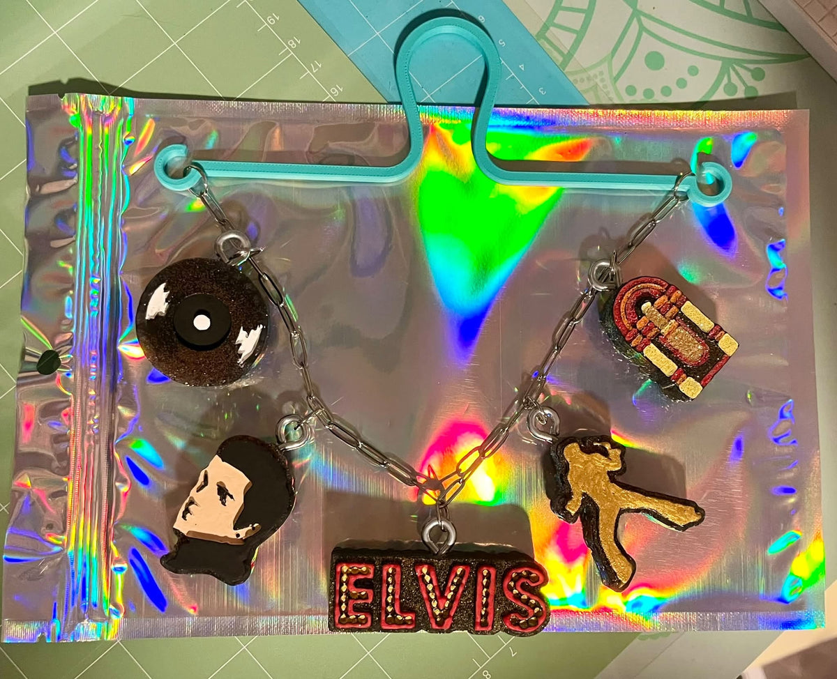 Elvis Presley Silicone Freshie Charm Mold
