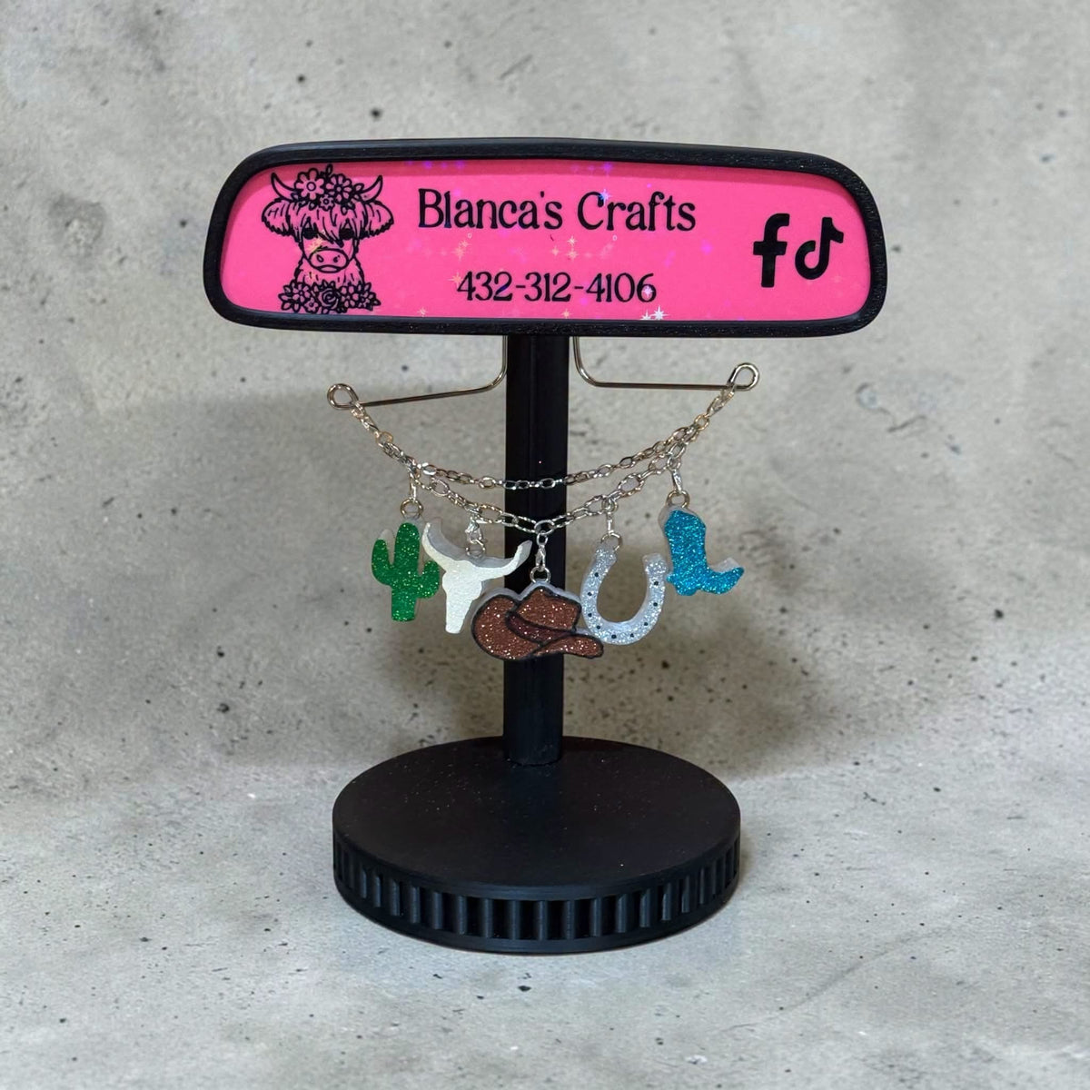 Western Theme Silicone Freshie Charm Mold