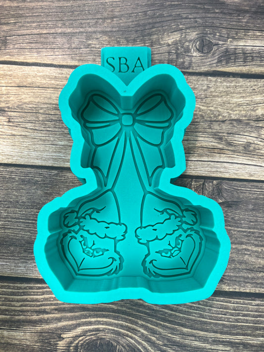 Green Guy Cherries Silicone Freshie Mold