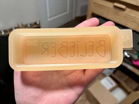 Belieber BLVD Silicone Freshie Mold