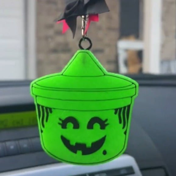 Witch Bucket Car Freshie