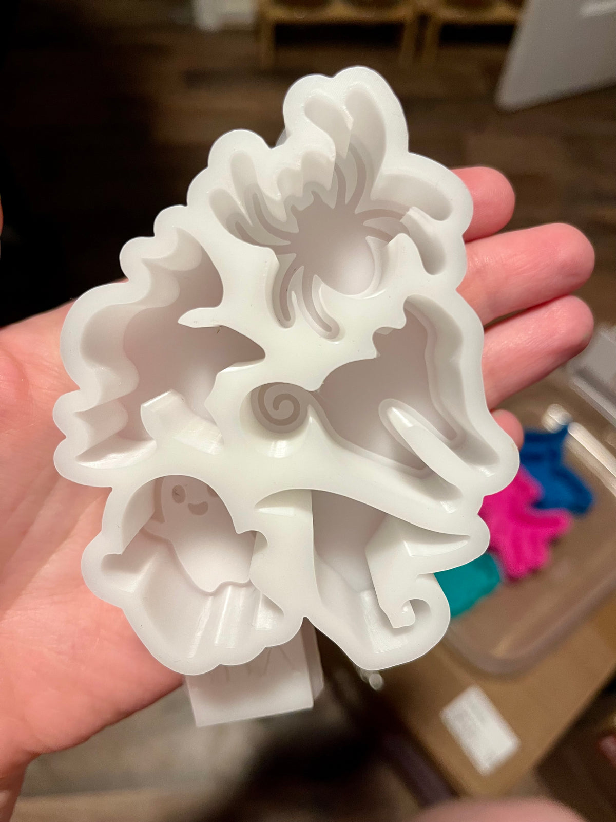 Halloween Theme Silicone Freshie Charm Mold