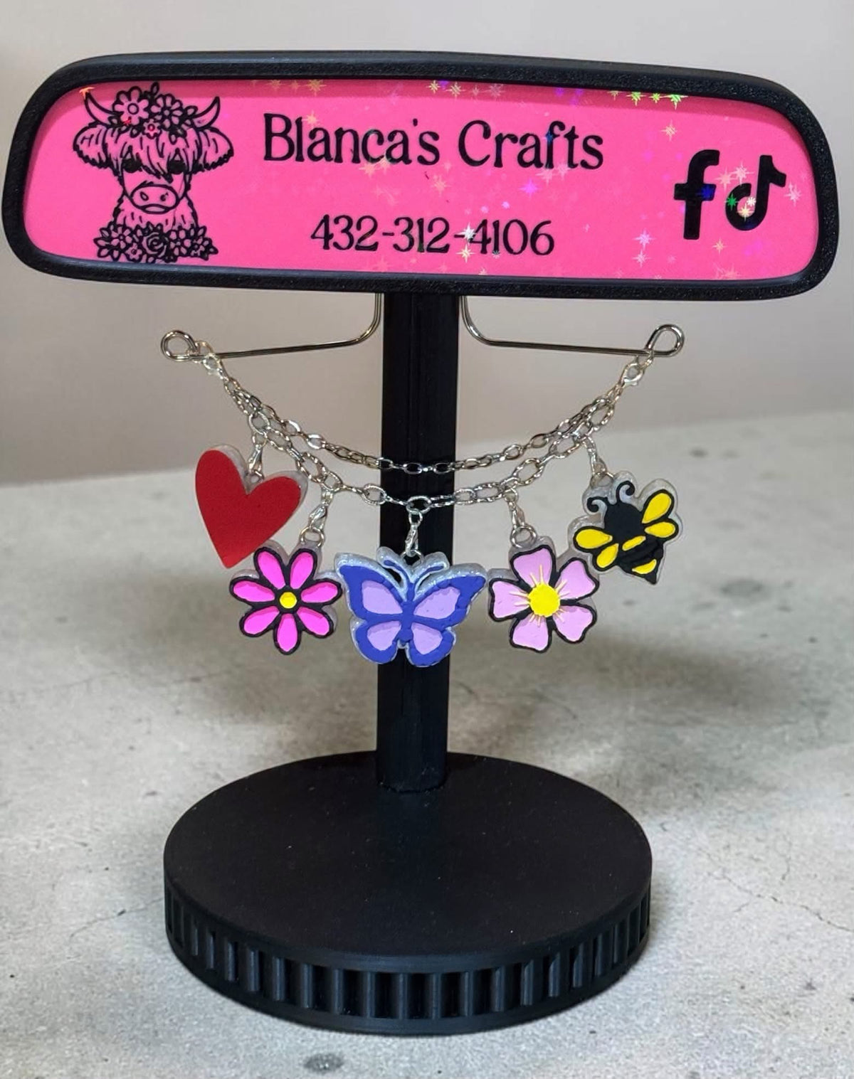 Girly Theme Silicone Freshie Charm Mold