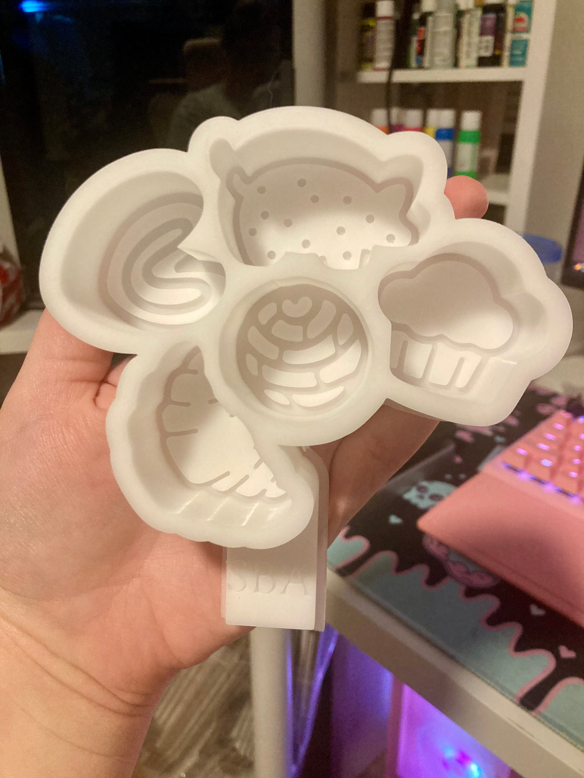 Pan Dulce Theme Silicone Freshie Charm Mold