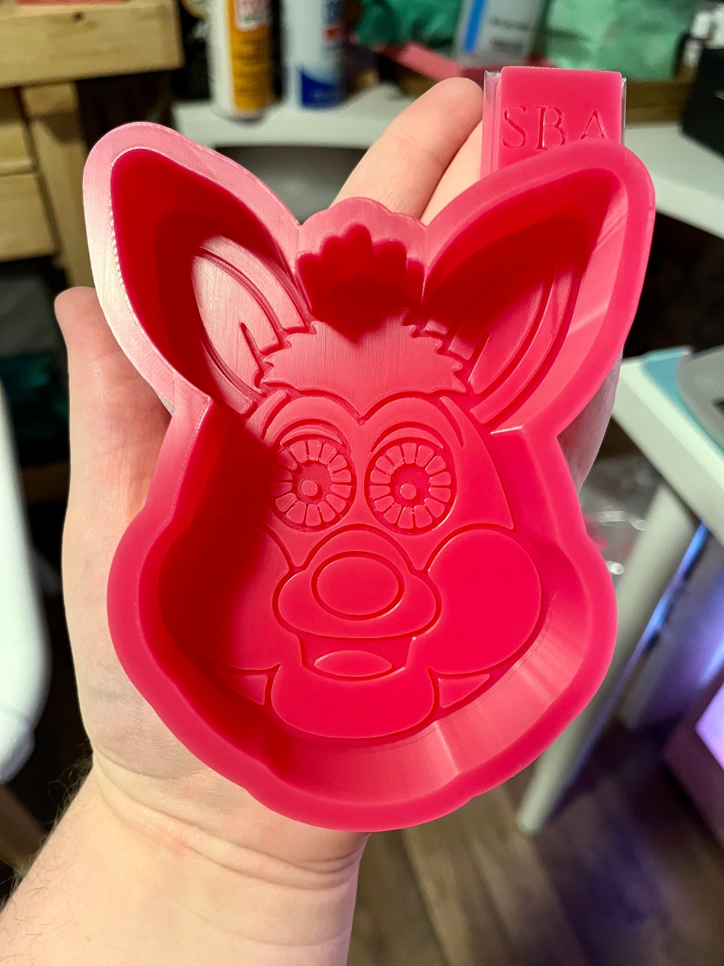 San Antonio Spurs Coyote Mascot Silicone Freshie Mold