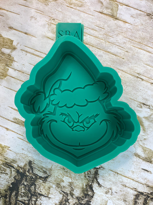 Mr. Green Guy Silicone Freshie Mold