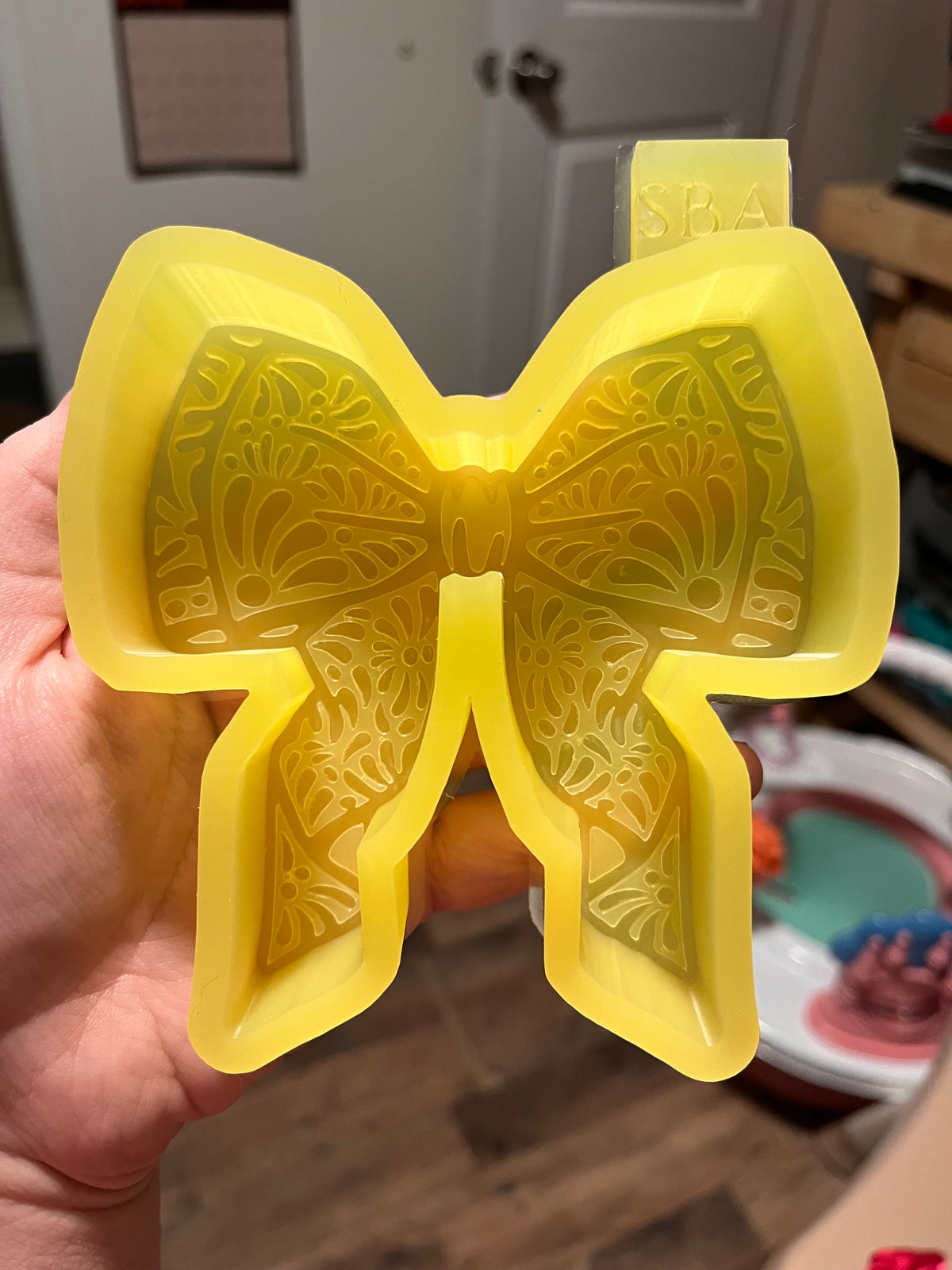 Talavera Bow Silicone Freshie Mold