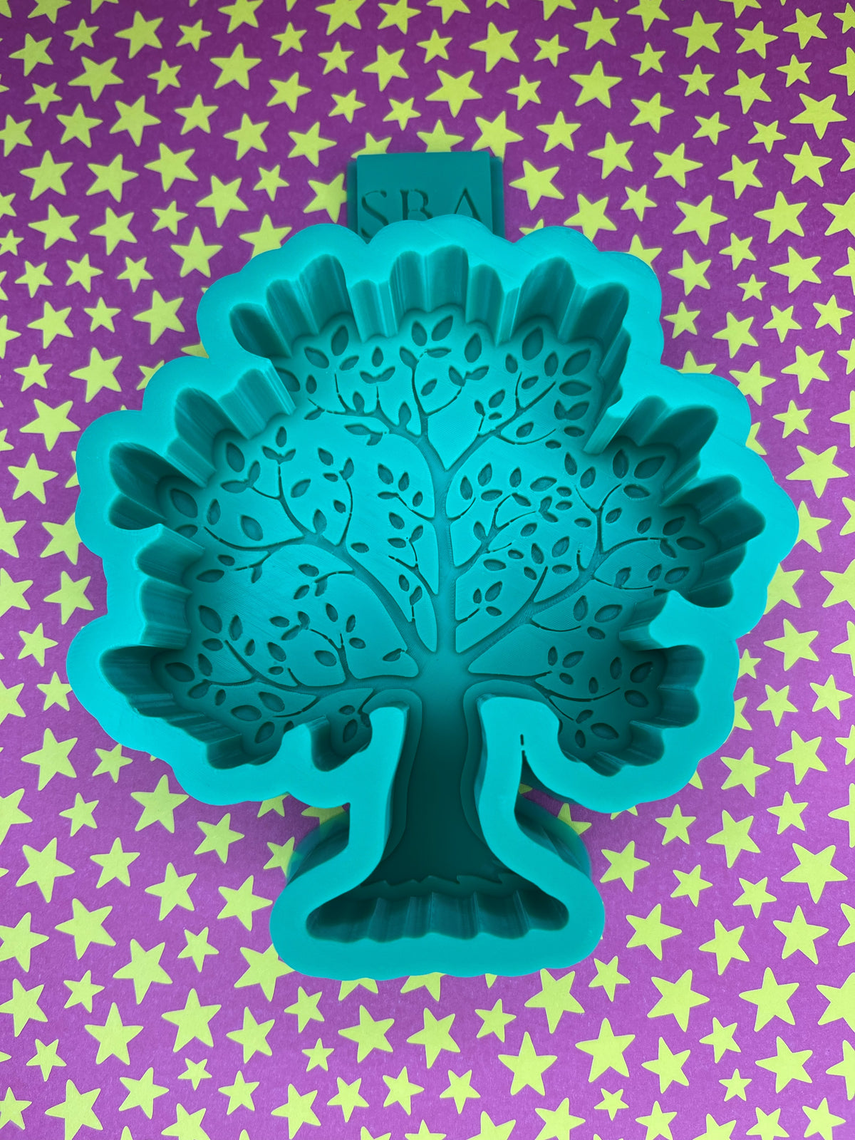 Tree With Leaves Silicone Freshie Mold