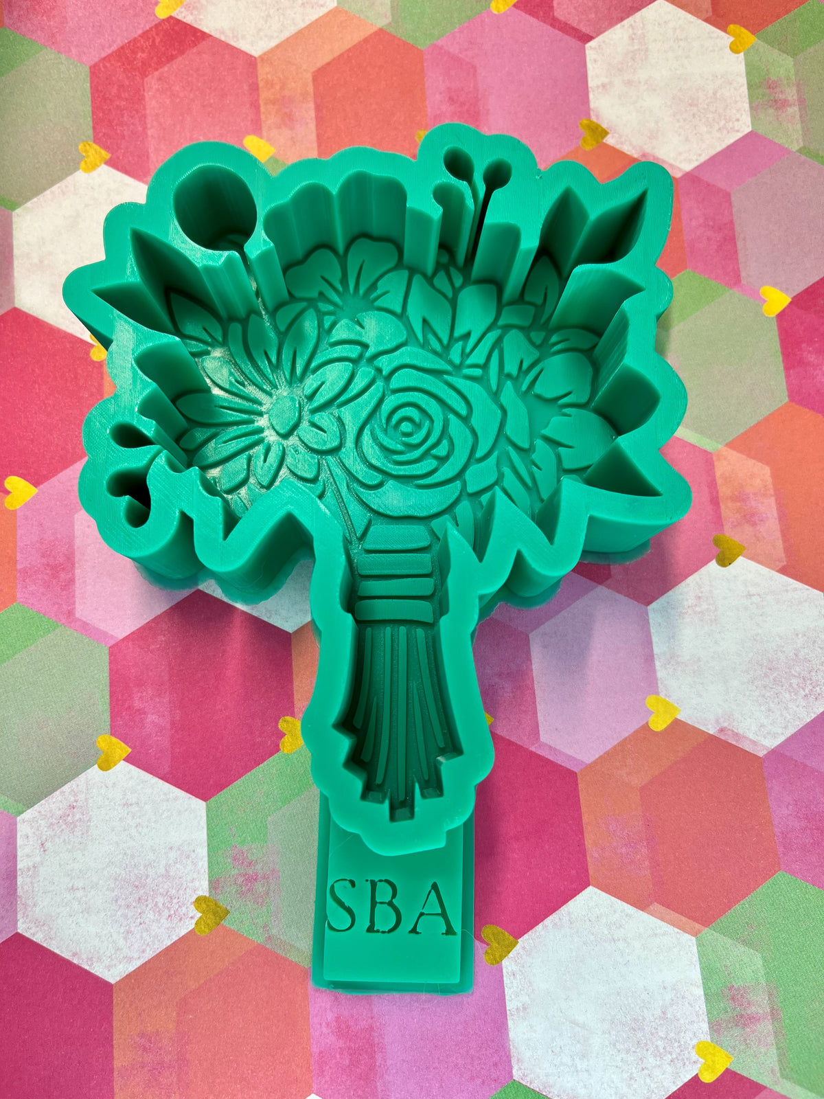 Flower Bouquet Silicone Freshie Mold